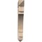 Ekena Millwork Merced Arts & Crafts Smooth Bracket, Douglas Fir, 5 1/2"W x 40"D x 44"H BKT06X40X44MRC03SDF - alternate 3